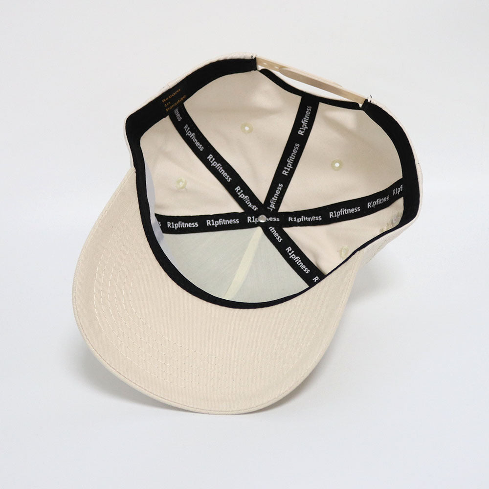 R1PFITNESS ORIGINAL HAT - CREAM