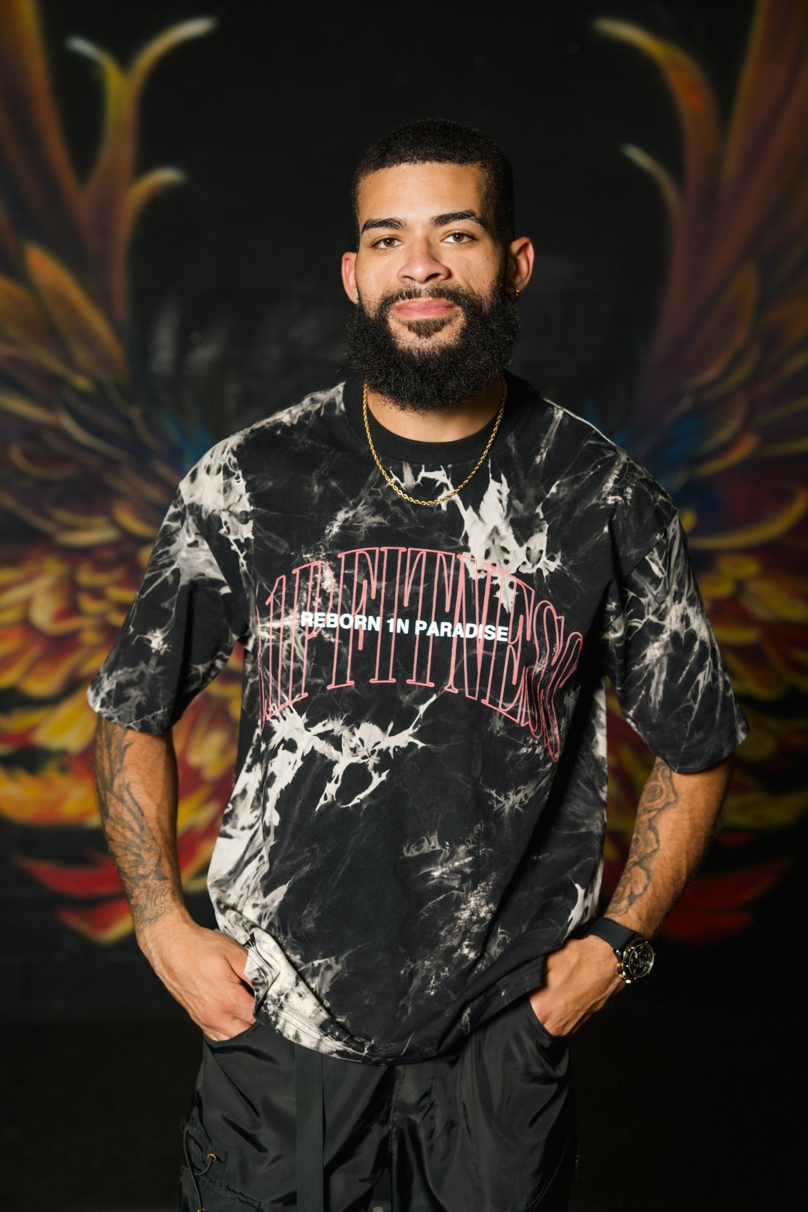 Eternal Flame Tee - Vintage Tie-Dye