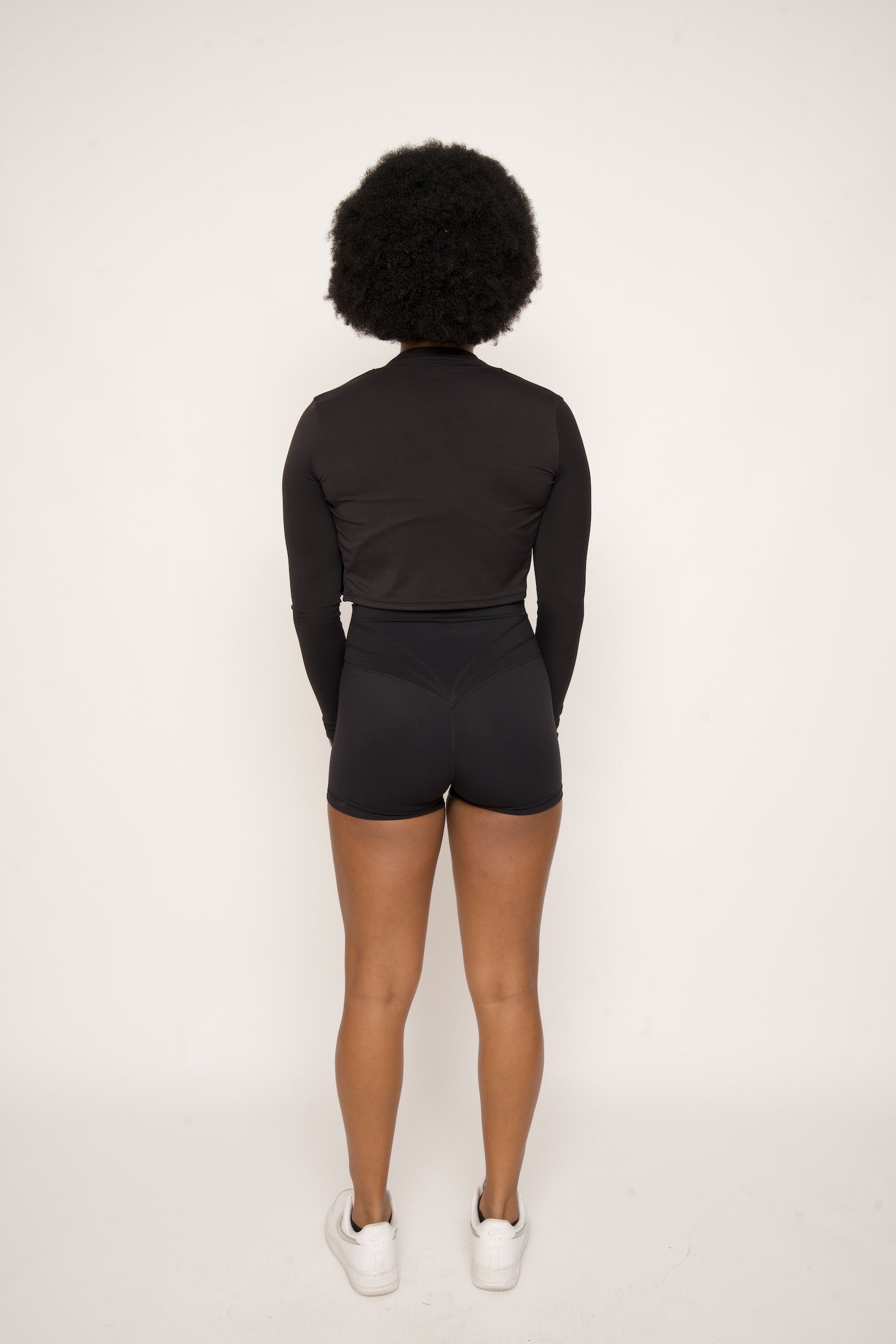Seamless V-shaped Yoga Shorts